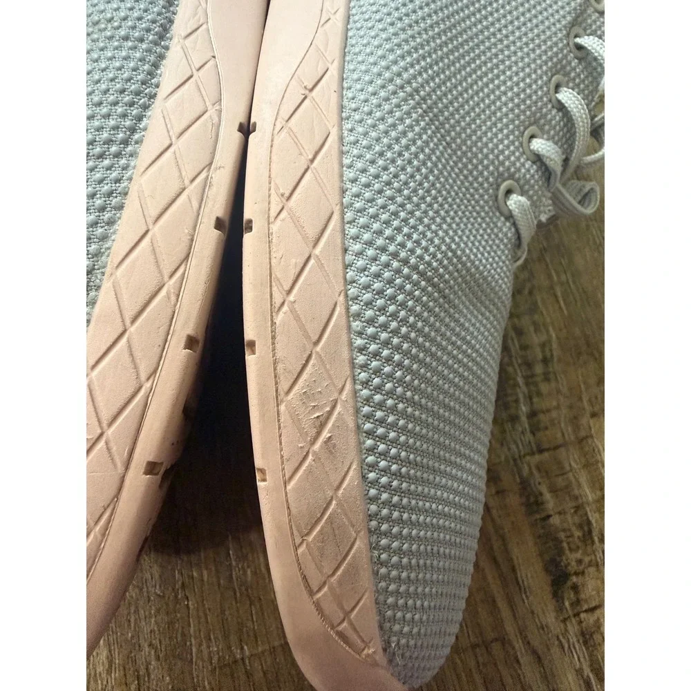 NOBULL SuperFabric Trainer Grey Pink Peach Mens 14  crosstraining shoes